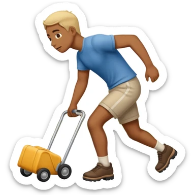 dragging your ass sticker