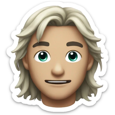 A demon slayer character sticker