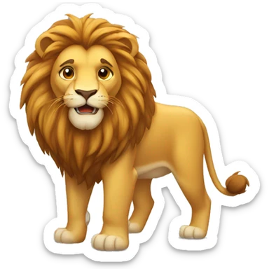 lion sticker