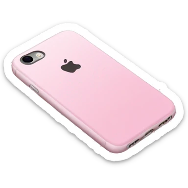 iPhone 16 pink sticker