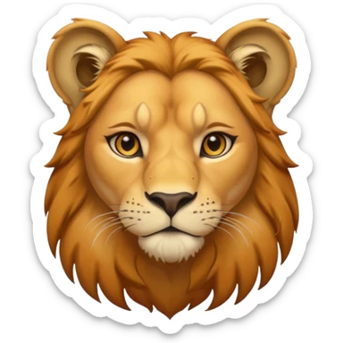 Lioness sticker
