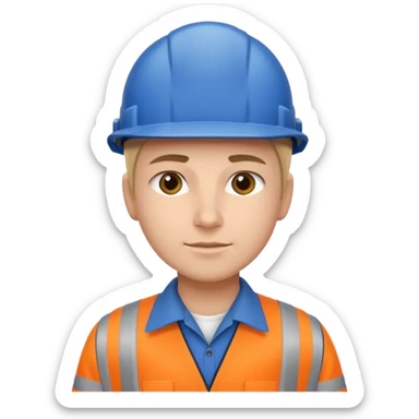 AIRPORT ENGINEER WITHOUT SAFETY HELMET sticker