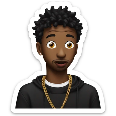 21 savage telling a secret  sticker