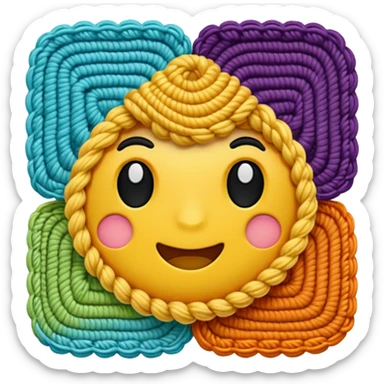 Chrochet sticker