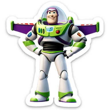 Buzz lightyear sticker