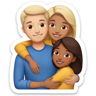 Throuple sticker