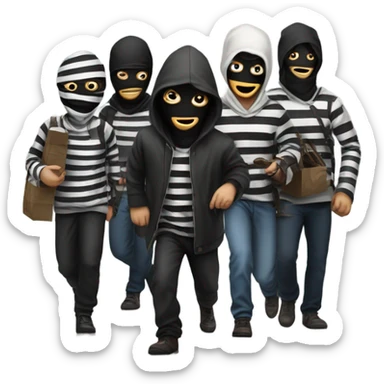 92 robbers  sticker