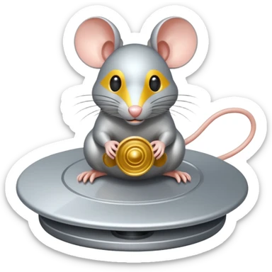 rat radar sticker