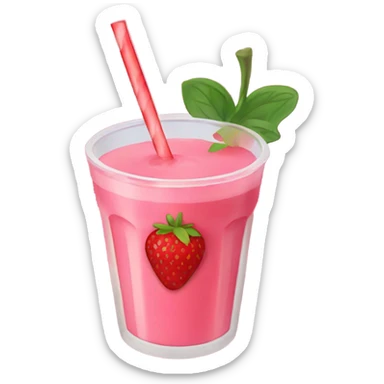 Strawberry smoothie  sticker