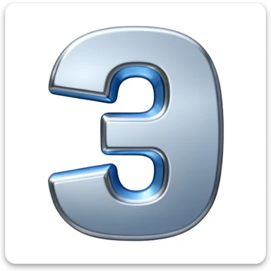 the number 110 with a blue background sticker