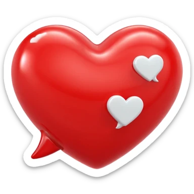 heart, comment and send sticker