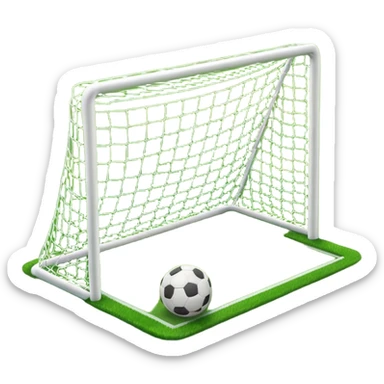 soccer goal sticker
