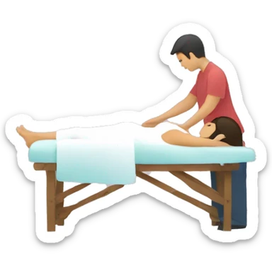 Back massage sticker