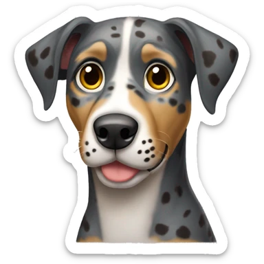 Catahoula Leopard dog sticker
