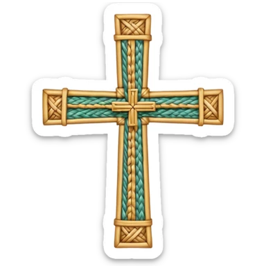 St brigids cross sticker