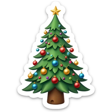 arbolito de navidad sticker