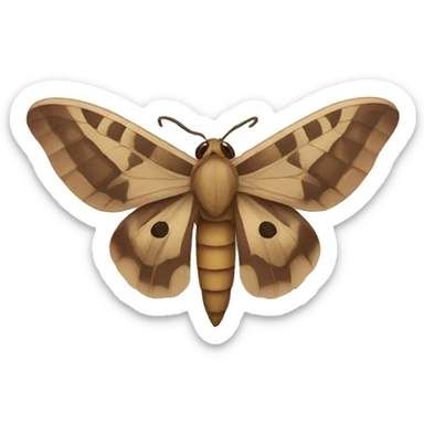 moth sticker