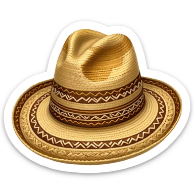 Sombrero Vueltiao Colombiano sticker