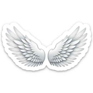 Wings both Left and right side sticker