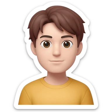 Personne assis  sticker