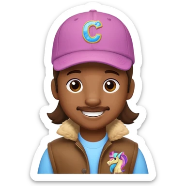 Cleveland Brown My Little Pony sticker