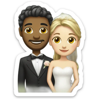 Mariage sticker