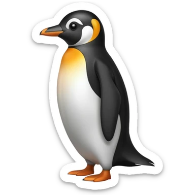 Why?, penguin sticker
