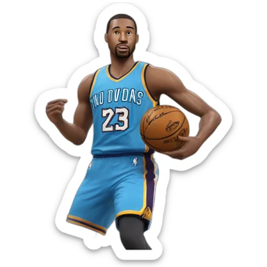 NBA PLAYER FREEZED sticker