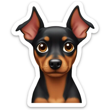 Mini pinscher sticker