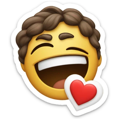 Text “ Love is …” sticker