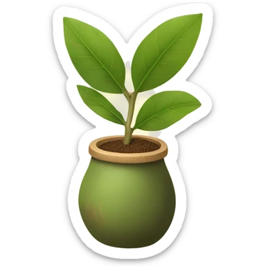Yerba mate sticker