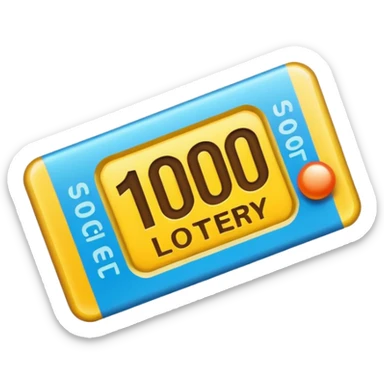 lottery sticker