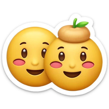 3D emoji symbolizing discovery and curiosity, trying new things, food theme, cute and modern, soft lighting, glossy, isolated, no background
 sticker