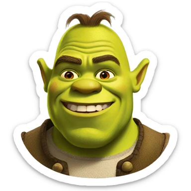 Shrek sticker