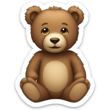 teddybear sticker