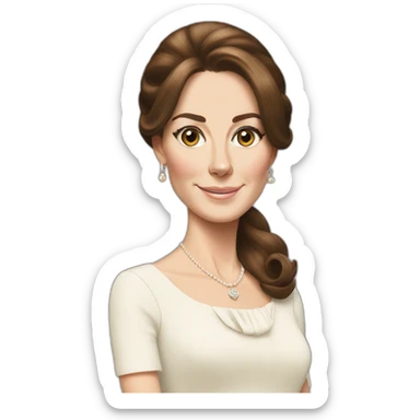 Kate middleton, pregnant sticker
