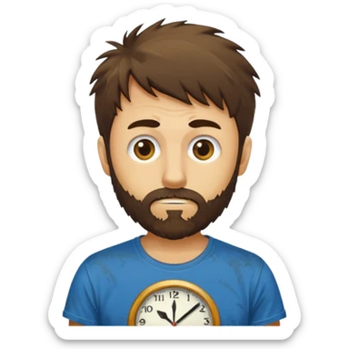 hungry man

 sticker