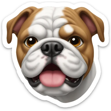 Bulldog sticker