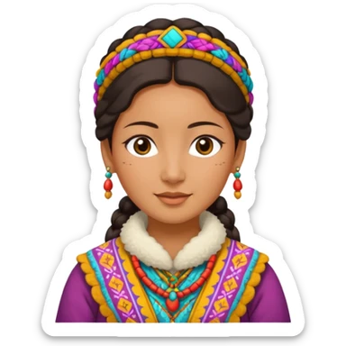 sherpa female sticker