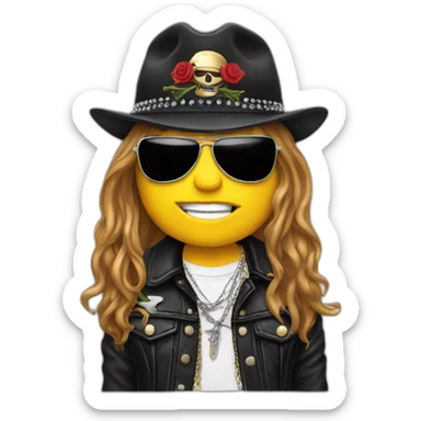 Axl rose sticker