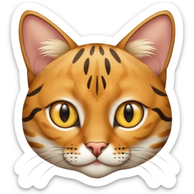 ocicat katze @Emoji sticker
