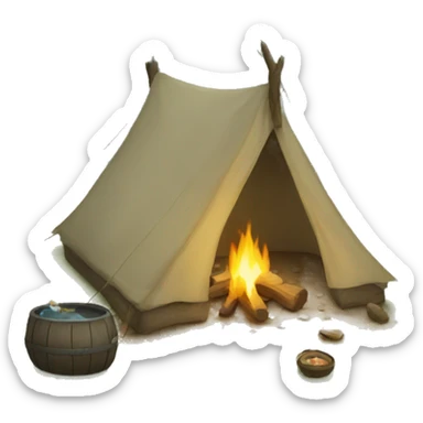 Camp sticker