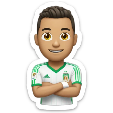 Cr7 qui gagne la coupe du monde sticker