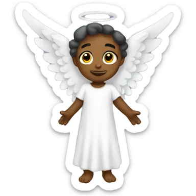 Angel sticker