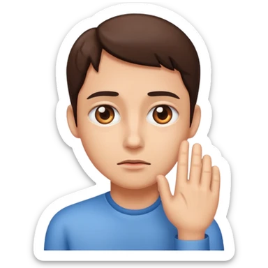 eye twitching sticker