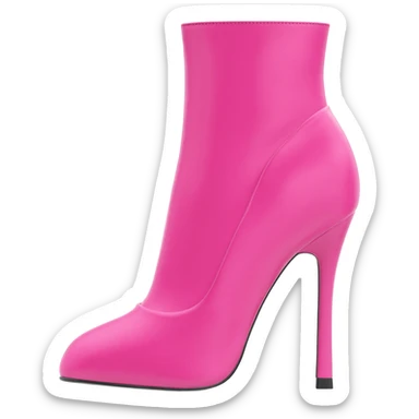 womens thigh high stilletto boots hot pink sticker