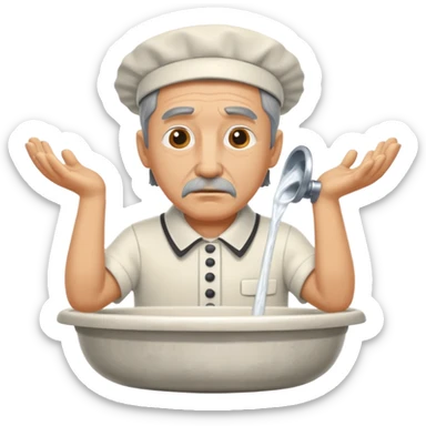 chief from one over the cuckoo nest throwing the sink sticker