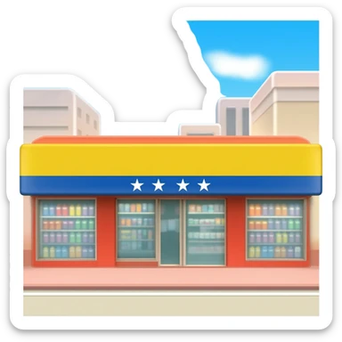 CREA UN EMOJI SOBRE UN TIENDA DE VENEZUELA sticker