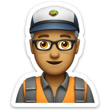 Driver travel tour guide sticker