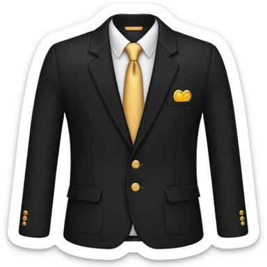 school blazer black sticker